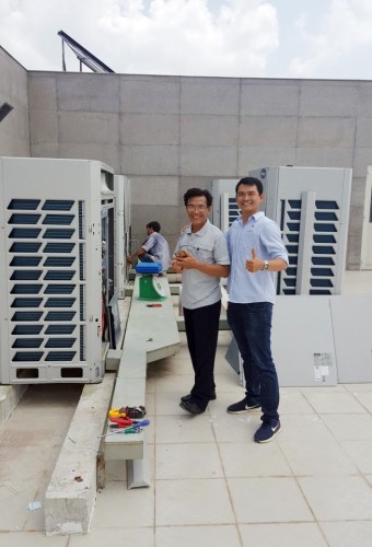 Thi công hệ thống máy lạnh - Thiết Bị Điện Lạnh Aircon - Công Ty TNHH Công Nghệ Aircon